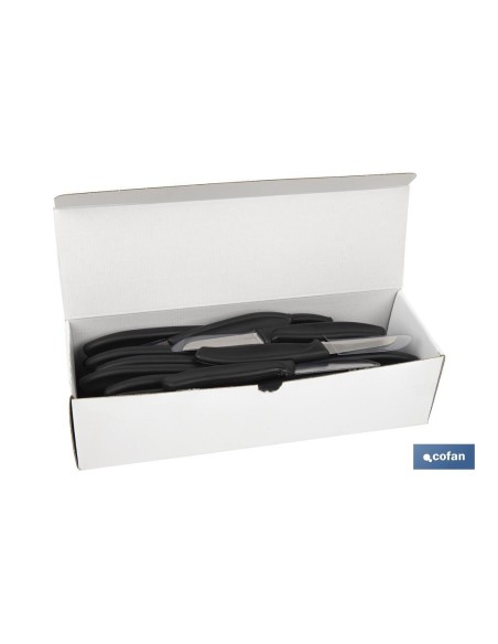 CAJA 50 UDS. CUCHILLO RECOLECCIÓN. PICO PATO 6.5 cm
