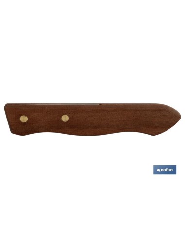PACK 3 CUCHILLOS DE MADERA HOJA 10 cm