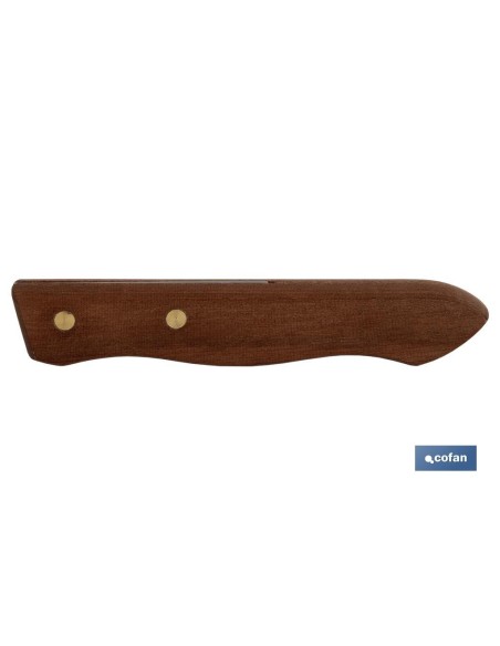 PACK 3 CUCHILLOS DE MADERA HOJA 10 cm