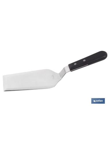 ESPÁTULA ACODADA PARA BARBACOA 17 CM