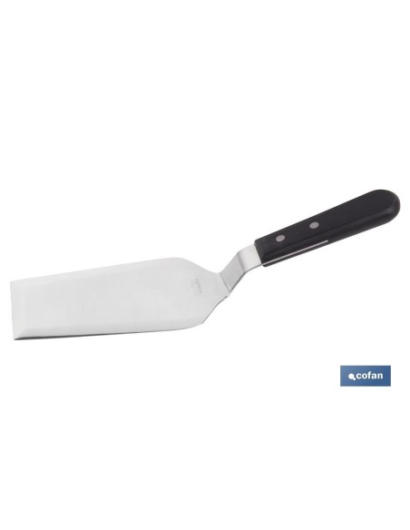 ESPÁTULA ACODADA PARA BARBACOA 17 CM
