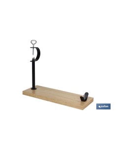 SOPORTE JAMONERO TUBO METAL