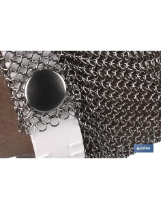 GUANTE ANTICORTE ACERO INOX CARNICERO T-L 2