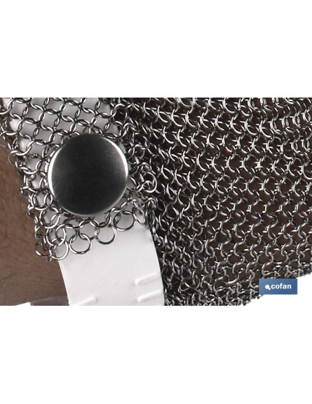 GUANTE ANTICORTE ACERO INOX CARNICERO T-XL