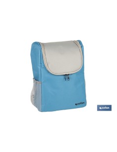MOCHILA NEVERA COLOR AZUL/GRIS CLARO 10 L