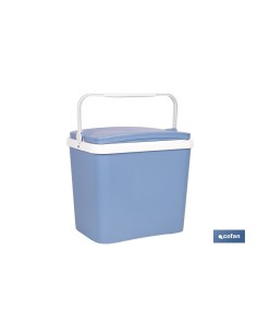 NEVERA RÍGIDA 24 L AZUL CLARO