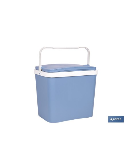 NEVERA RÍGIDA 24 L AZUL CLARO