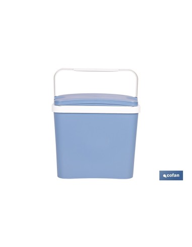NEVERA RÍGIDA 24 L AZUL CLARO