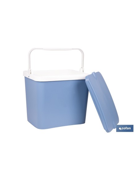 NEVERA RÍGIDA 24 L AZUL CLARO