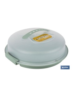 TARTERA REDONDA VERDE OPACA PAVLOVA CON ASAS Ø34,5 X 11 CM 2