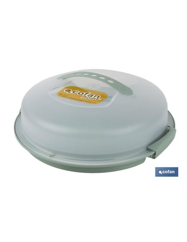 TARTERA REDONDA VERDE OPACA PAVLOVA CON ASAS Ø34,5 X 11 CM venta unitaria
