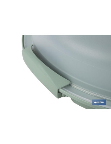 TARTERA REDONDA VERDE OPACA PAVLOVA CON ASAS Ø34,5 X 11 CM venta unitaria