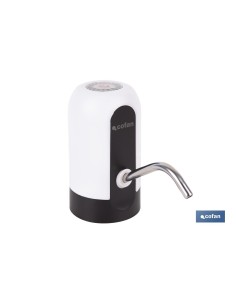 DISPENSADOR DE AGUA PARA GARRAFAS RECARGABLE USB 6.9 X12.3 CM 2