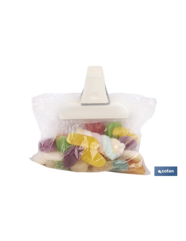 PACK DE 2 PINZAS PARA CERRAR BOLSAS DE COMIDA 7,5 X 5,5 CM