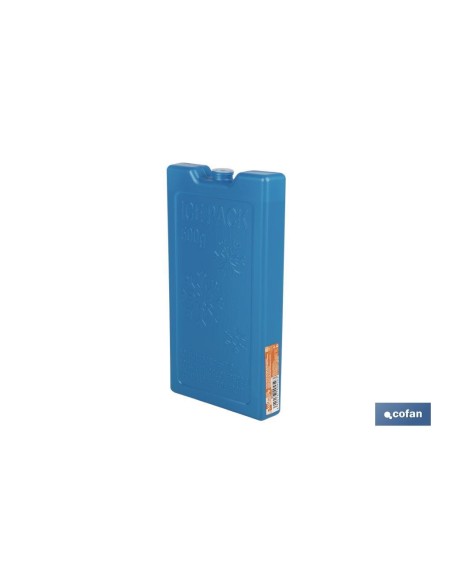 ACUMULADOR DE FRÍO PARA NEVERA PORTÁTIL 500 ML 20 X 10,5 X 2,5 CM