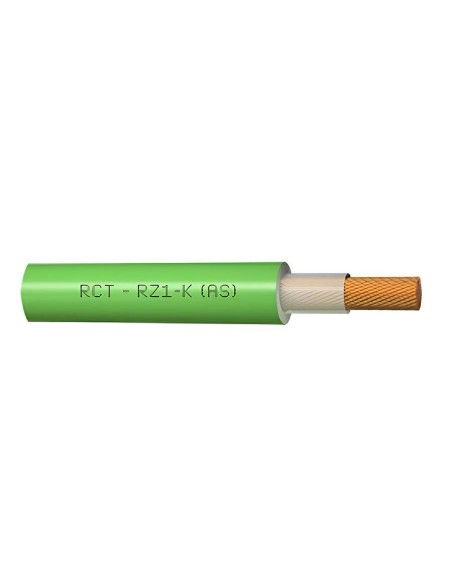 MANGUERA RZ1-K 0,6/1KV CPR 3G2,5 VERDE R25 (LIBRE HALOGENOS) (D) RCT CABLES