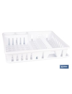 ESCURREPLATOS CON BANDEJA BLANCO 48 X 38,5 X 9.5 CM