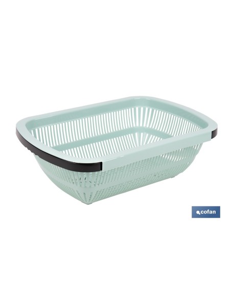 ESCURRIDOR RECTANGULAR EXTENSIBLE VERDE 50,5 X 24,5 X 11,5 CM