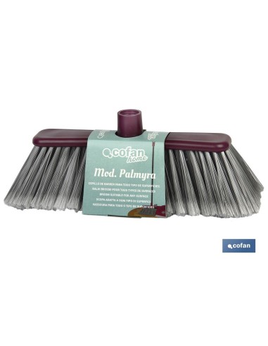 CEPILLO DE BARRER MORADO GAMA NILO 32 X 8 X 13