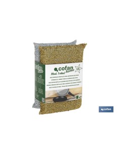 PACK DE 2 MULTIESPONJAS COLOR ORO Y PLATA 2
