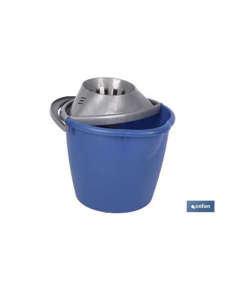CUBO + ESCURRIDOR 13 L AZUL