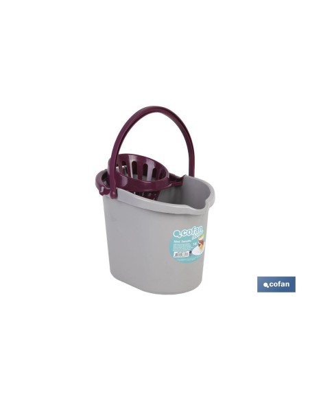 CUBO ESCURRIDOR 14L.MORADO