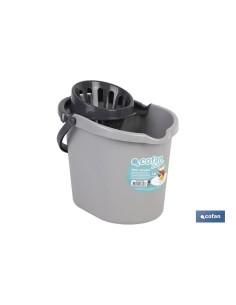 CUBO ESCURRIDOR 14 L GRIS CLARO