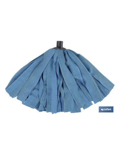 FREGONA TIRAS MICROFIBRA AZUL 155GR