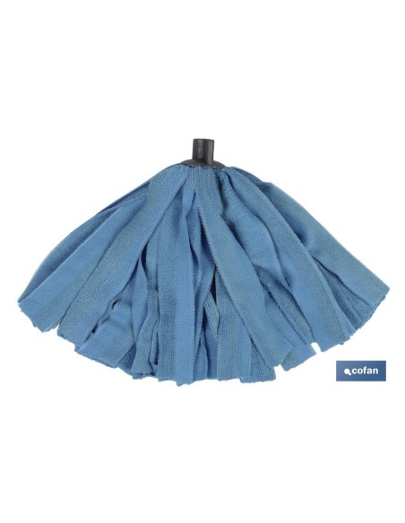 FREGONA TIRAS MICROFIBRA AZUL 155GR