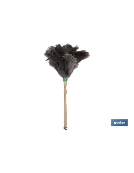 PLUMERO DE PLUMA DE AVESTRUZ 54cm venta unitaria