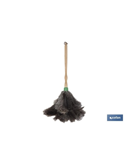 PLUMERO DE PLUMA DE AVESTRUZ 54cm venta unitaria