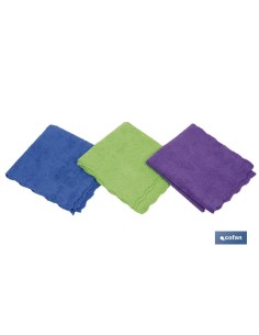 PACK DE 3 BAYETAS MICROFIBRA 30x30cm 2