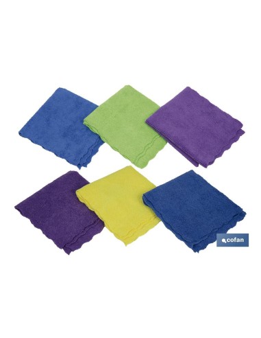 PACK 3 BAYETAS MICROFIBRA 30x30cm venta unitaria