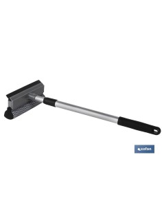 LIMPIACRISTALES ESPONJA Y RASPADOR EXTENSIBLE 48-76.5cmventa unitaria