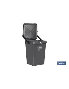 CONTENEDOR GRIS PARA RESTOS 25L. 2