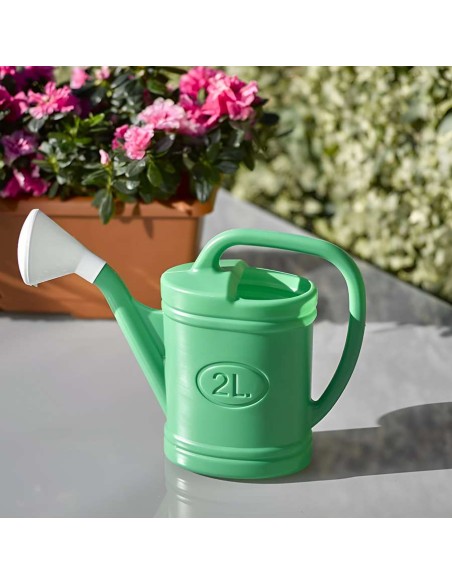 REGADERA PLASTICA 2LT VERDE OSCURO (D) PLASTICFOR