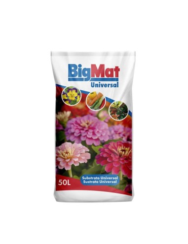 SUSTRATO UNIVERSAL BIGMAT SACO 50 LITROS