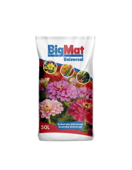 SUSTRATO UNIVERSAL BIGMAT SACO 50 LITROS