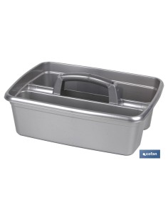 ORGANIZADOR DE LIMPIEZA COLOR GRIS 39.5X29X16cm 2