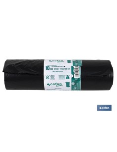 PACK 10 BOLSAS BASURA115x160cm GALGA 150 NEGRO 2