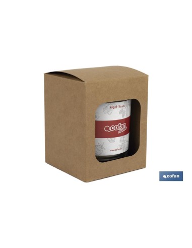 VELA AROMATICA DE CERA VEGETAL RED FRUITS 125 G