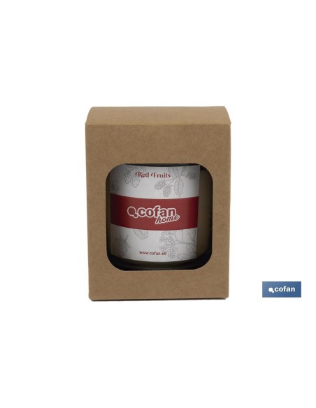 VELA AROMATICA DE CERA VEGETAL RED FRUITS 125 Gventa unitaria