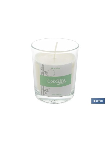 VELA AROMATICA DE CERA VEGETAL BAMBOO 125 G