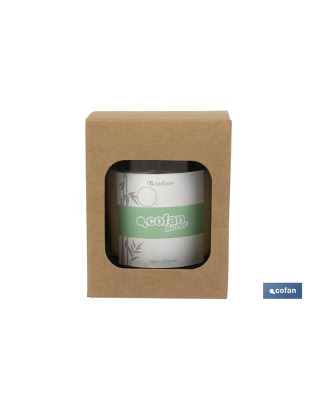 VELA AROMATICA DE CERA VEGETAL BAMBOO 125 G