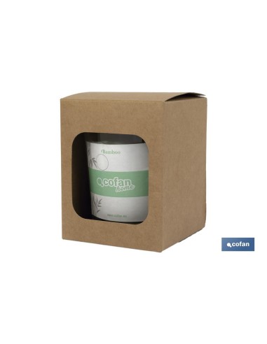 VELA AROMATICA DE CERA VEGETAL BAMBOO 125 G