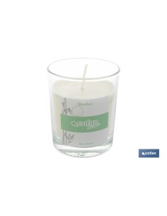 VELA AROMATICA DE CERA VEGETAL BAMBOO 125 Gventa unitaria