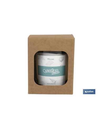 VELA AROMATICA DE CERA VEGETAL OCEAN 125 G