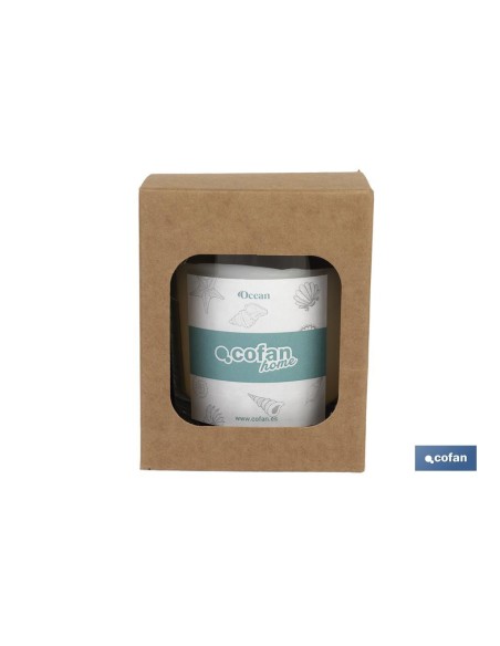 VELA AROMATICA DE CERA VEGETAL OCEAN 125 G