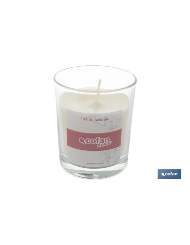 VELA AROMATICA DE CERA VEGETAL WHITE JASMINE 125 G