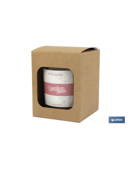 VELA AROMATICA DE CERA VEGETAL WHITE JASMINE 125 Gventa unitaria